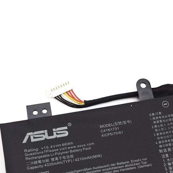 بطارية ASUS C41N1731 بديلة 15.4V – 66Wh