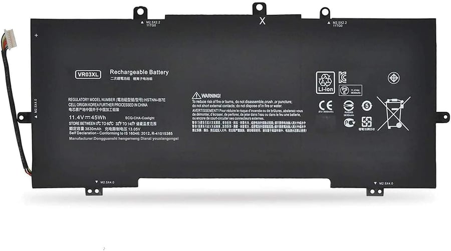 بطارية HP VR03XL بديلة 11.4V بسعة 45Wh لأجهزة Envy 13-d