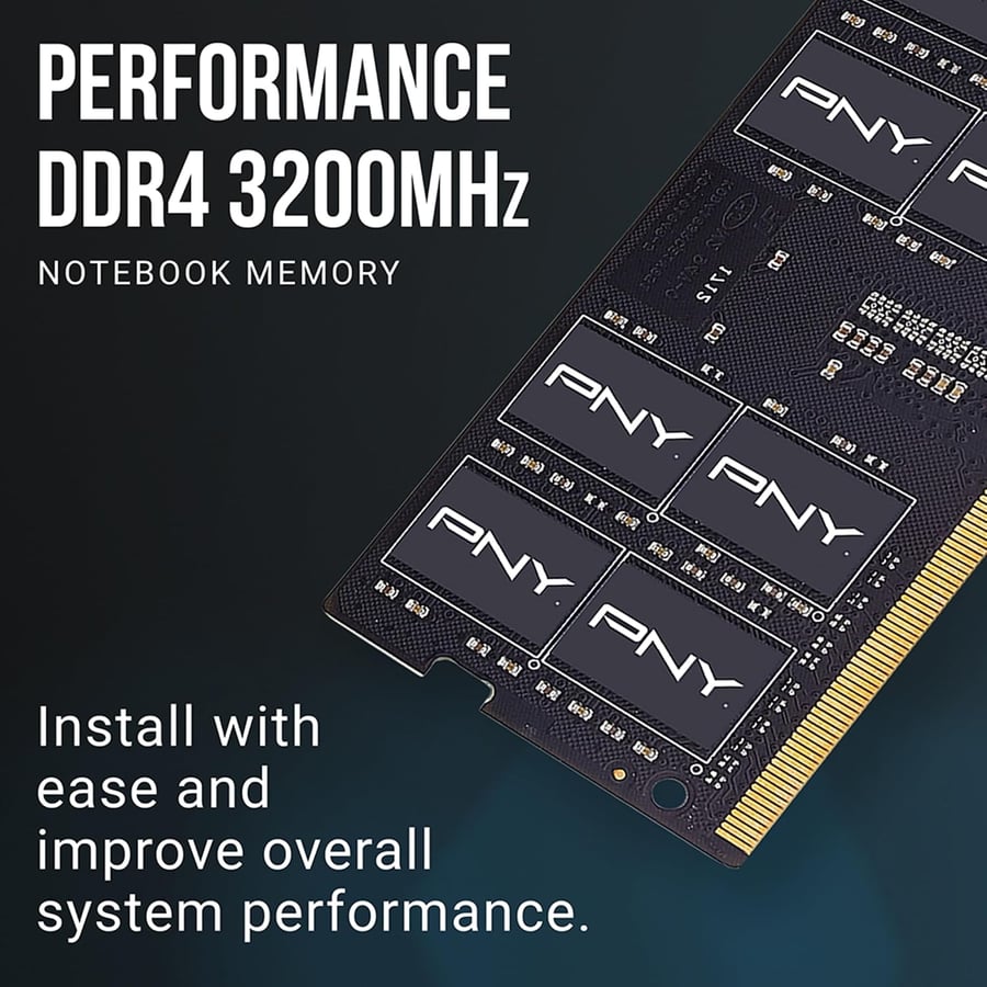 رام PNY DDR4 سعة 8GB بسرعة 3200MHz للابتوب