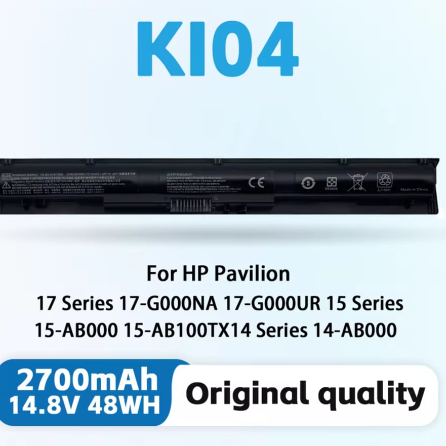 HP KI04XL Laptop Battery 2600mAh