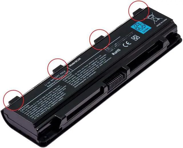 بطارية Toshiba PA5024U-1BRS / PABAS260 بديلة 10.8V بسعة 4400mAh و48Wh