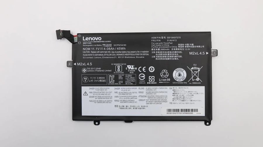 Lenovo 01AV413 01AV412 Laptop Battery