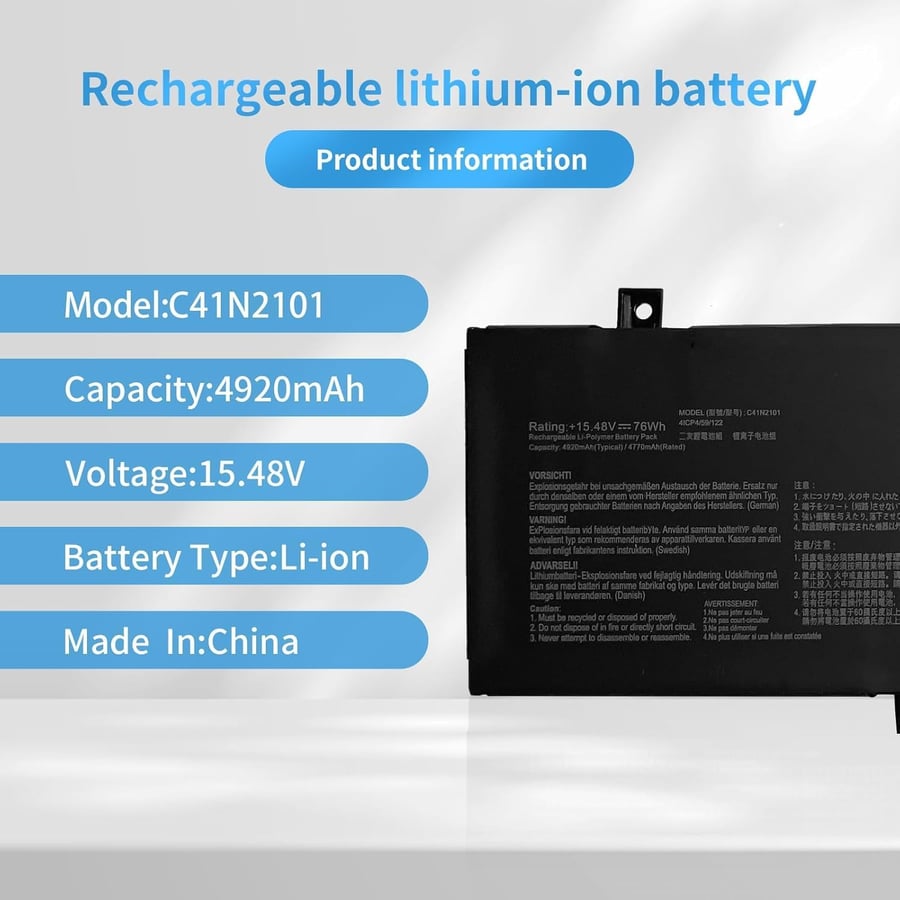 بطارية لابتوب اسوس-C41N2101