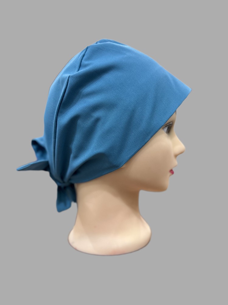 Dark tiffany blue head cap