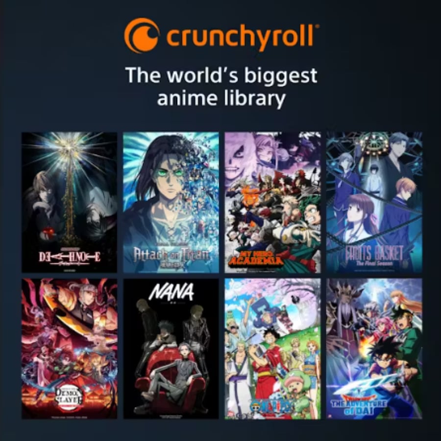 شهر CRUNCHYROLL  1 MONTHS اشتراك كرانشي رول