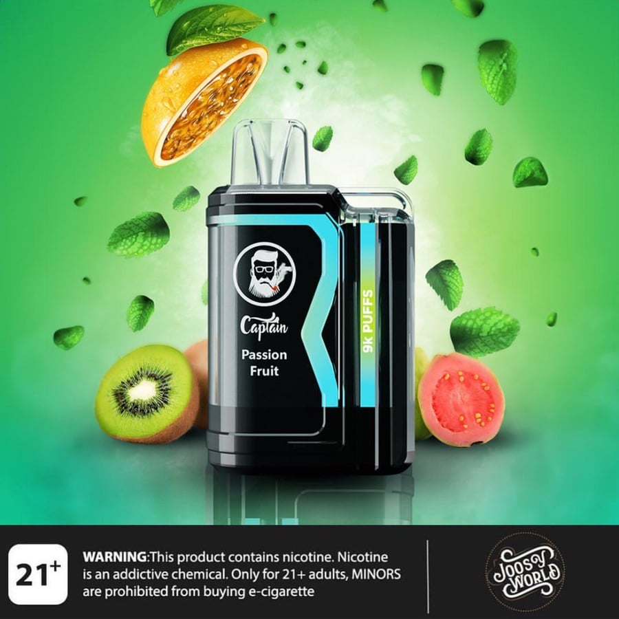 سحبة كابتن قولد 9000 بف باشن فروت CAPTAIN PASSION FRUIT