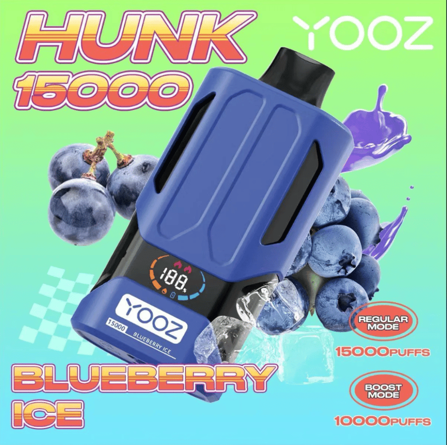 سحبة يوز توت أزرق آيس 15,000 Yooz Blueberry Ice