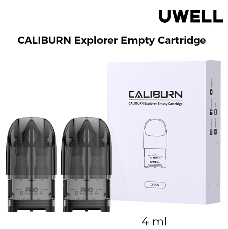 بودات كاليبرن اكسبلورر فارغة من يويل - UWELL CALIBURN EXPLORER EMPTY PODS