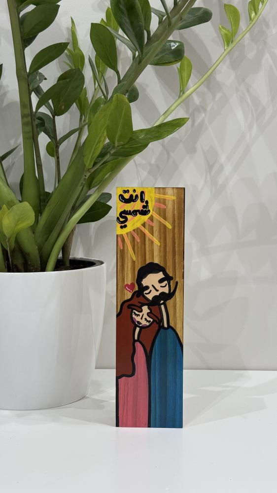 اصيص نباتات صناعية خشب