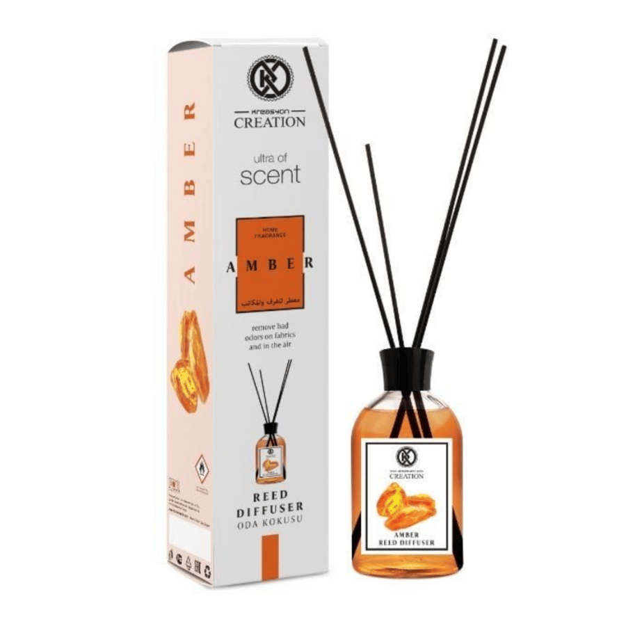 معطر غرف ومكاتب برائحة العنبر 115 مل – كريزيون كرياشن لدفء وأناقة تدوم
