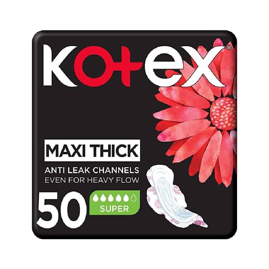 كوتكس فوط ماكسي سميكة كبيرة - 50 فوطة