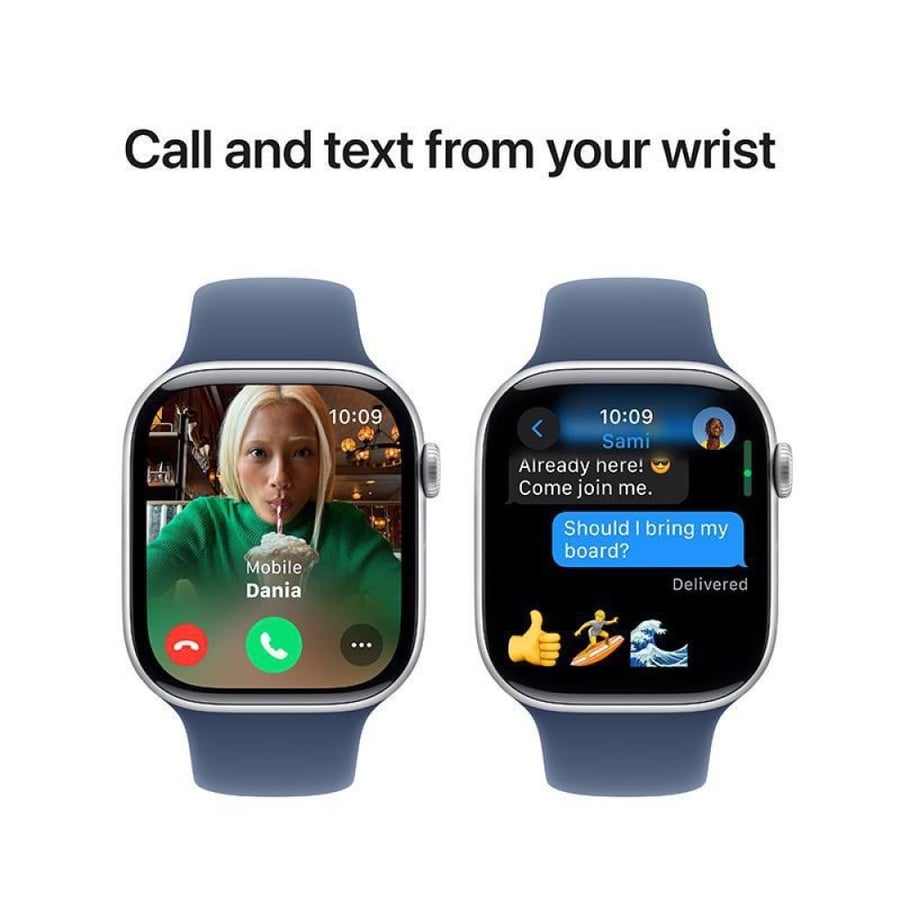 Apple Watch Series 10 46 Smartwatch Silver Aluminum Case