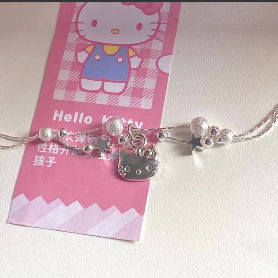 أسورة hello kitty