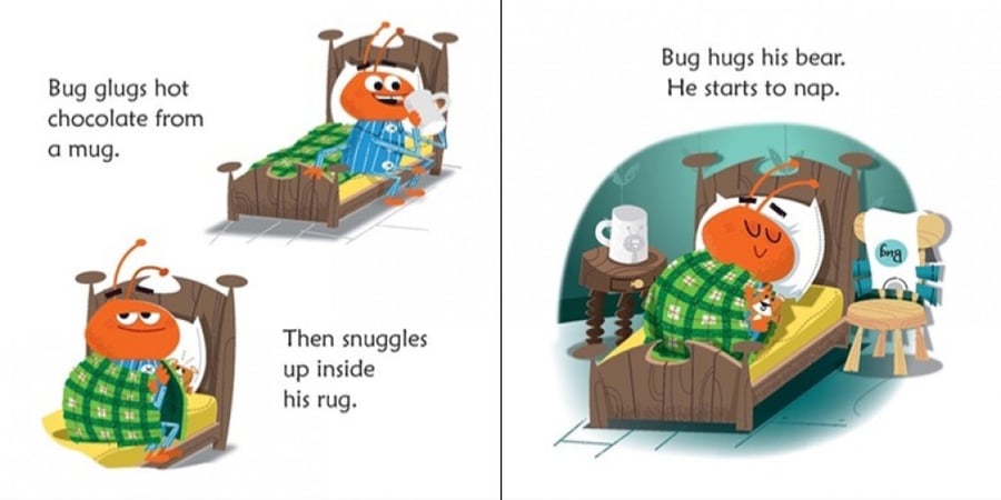 Bug in a rug