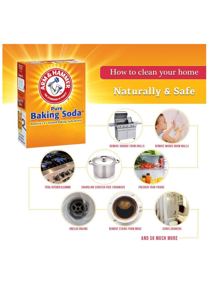 Pure Baking Soda for cleaning 453g