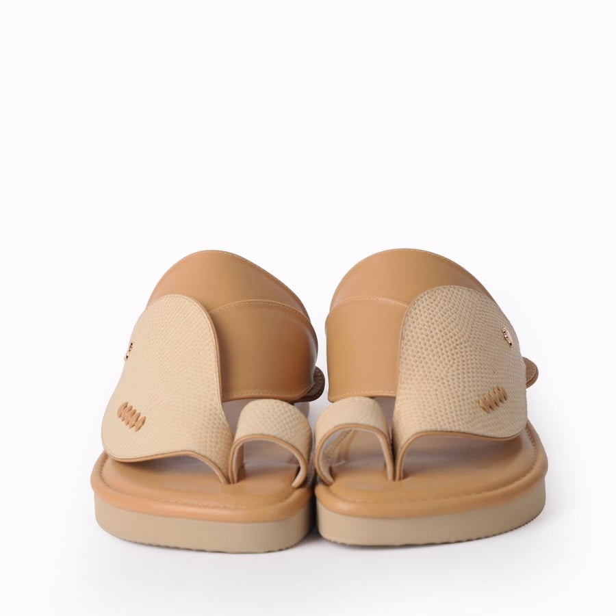 حذاء سعودي مودرن جلد ايطالي LIZARD  اللون البيج 1st Collection