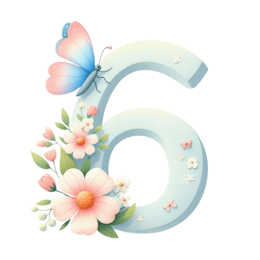 Acrylic number figures