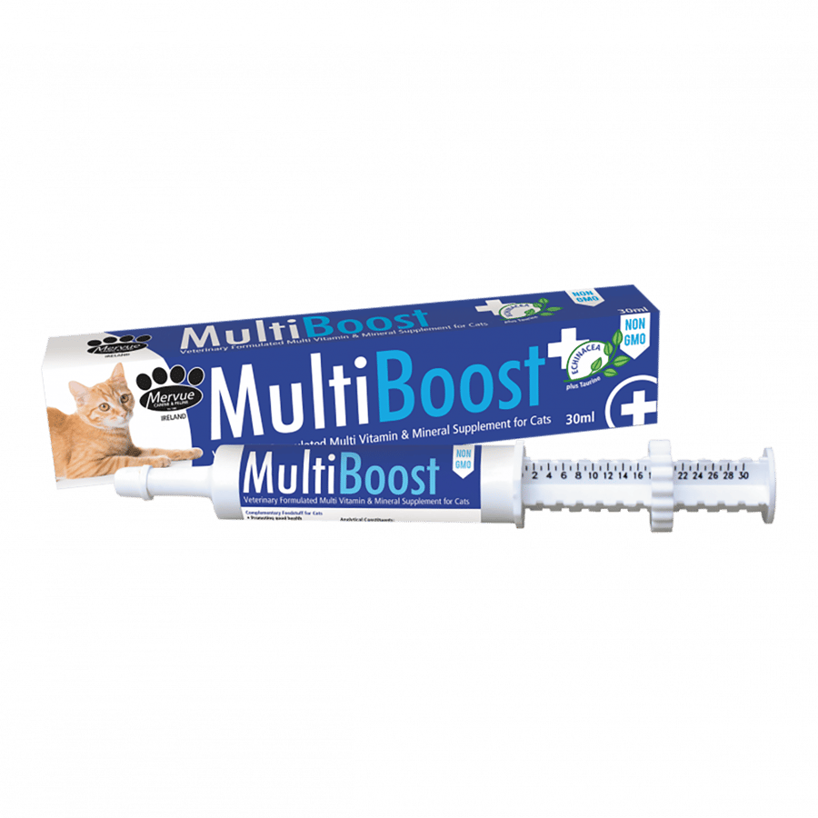 مكمل طبي Multi boost متعدد الفيتامينات للقطط الصغيرة والبالغة 30 ملم