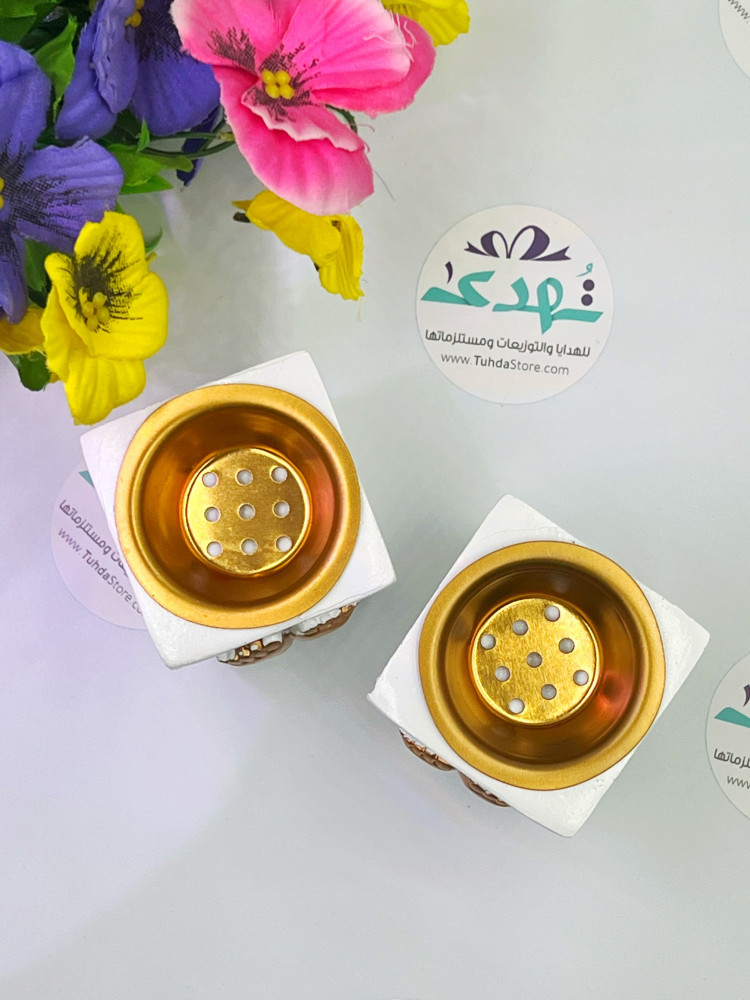 مبخرة ميني قدم ذهبي