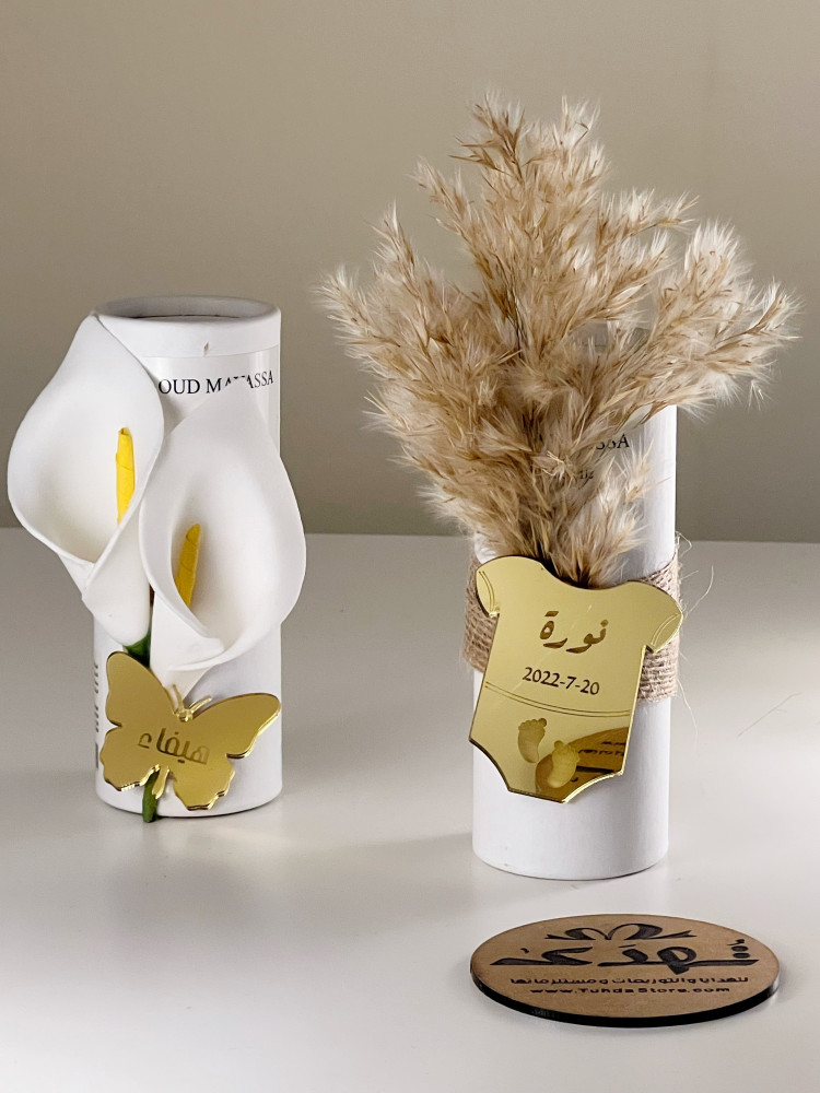 توزيعات عطر عود اصفهان مواليد