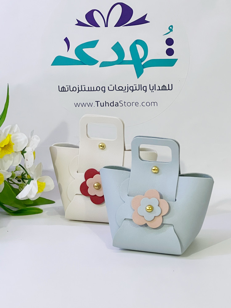 شنطه جلد ( سماوي ) بالورد