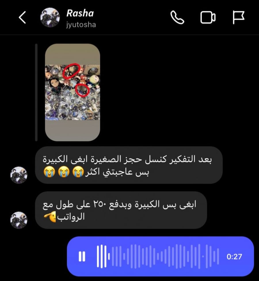 طلب خاص - دمية ليونا