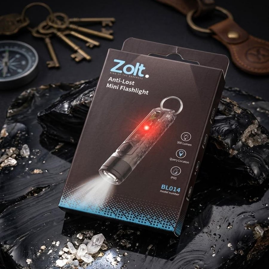 كشاف يدوي صغير مع ايرتاغ مدمج - من ZOLT