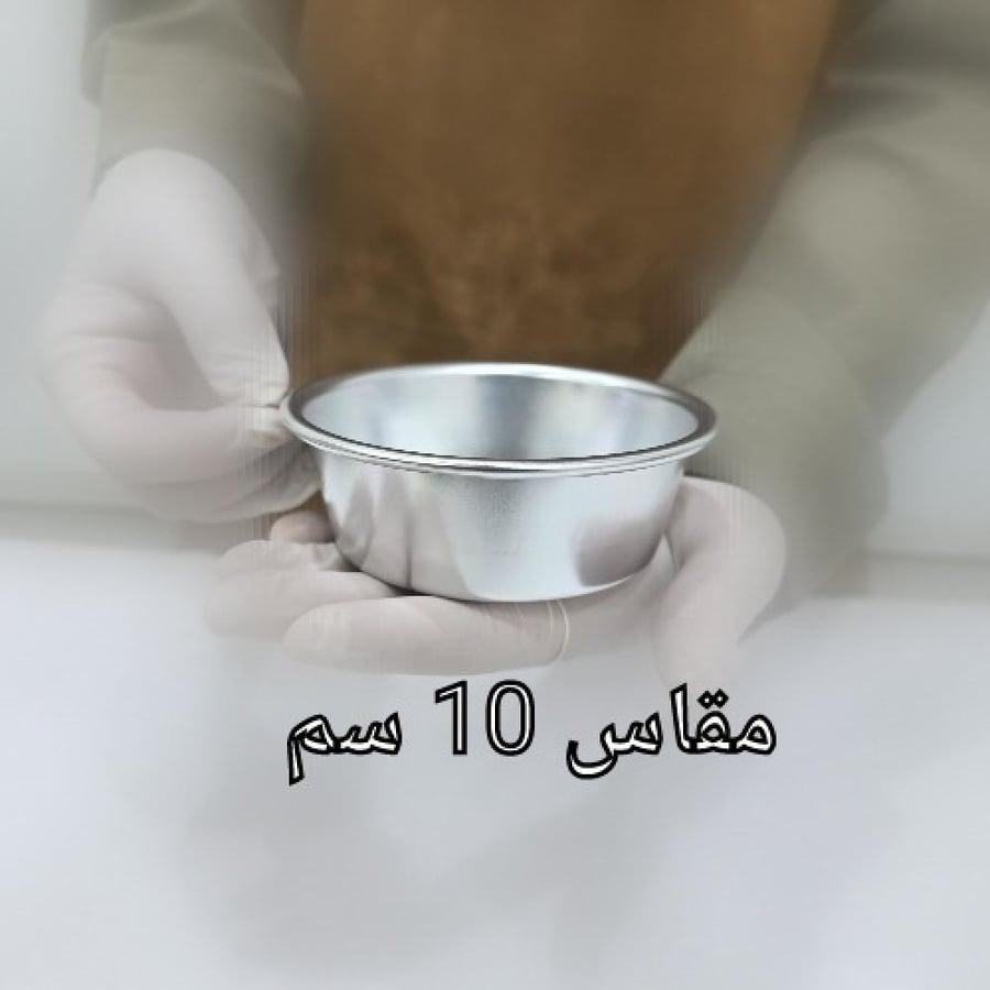 صحن معدن تقديم