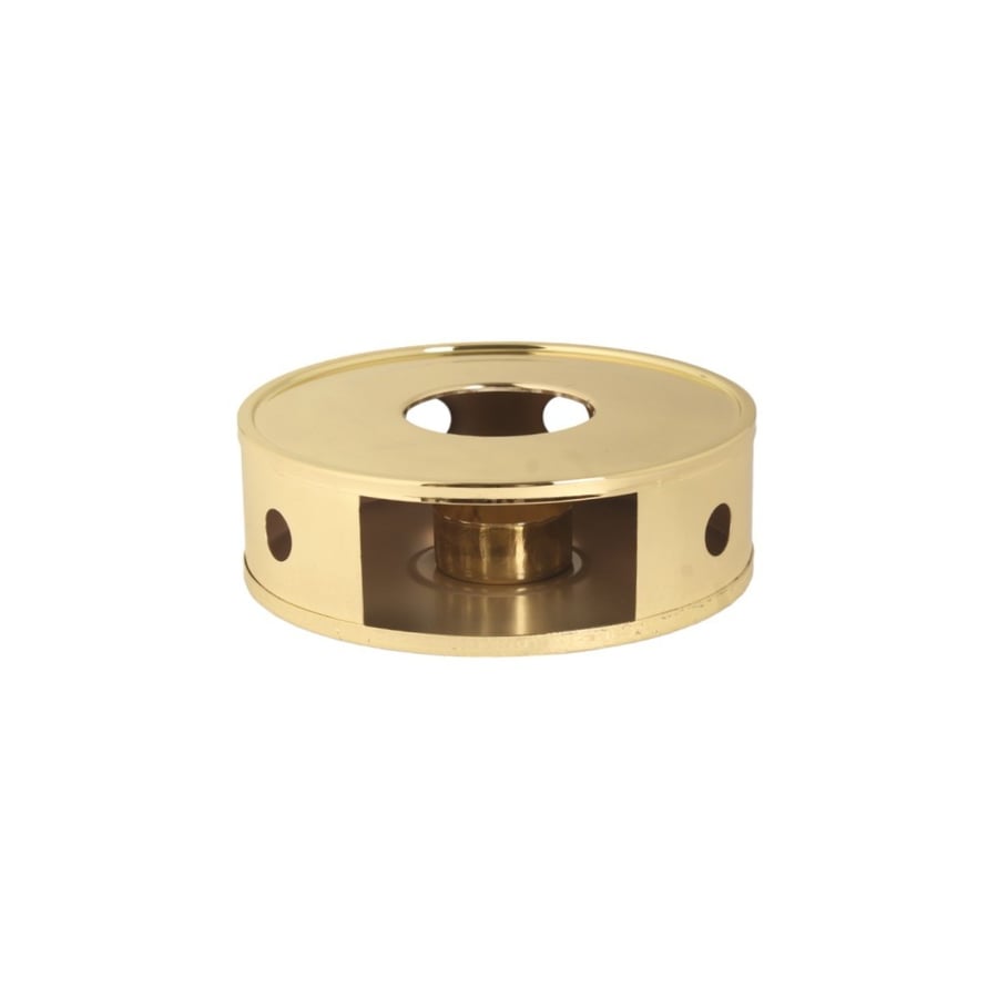 Gold stainless steel candle holder