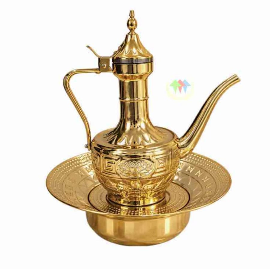 ابريق غسيل ذهبي تراثي