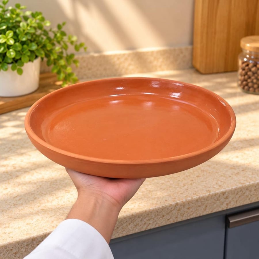 صحن فخار تركي  30سم