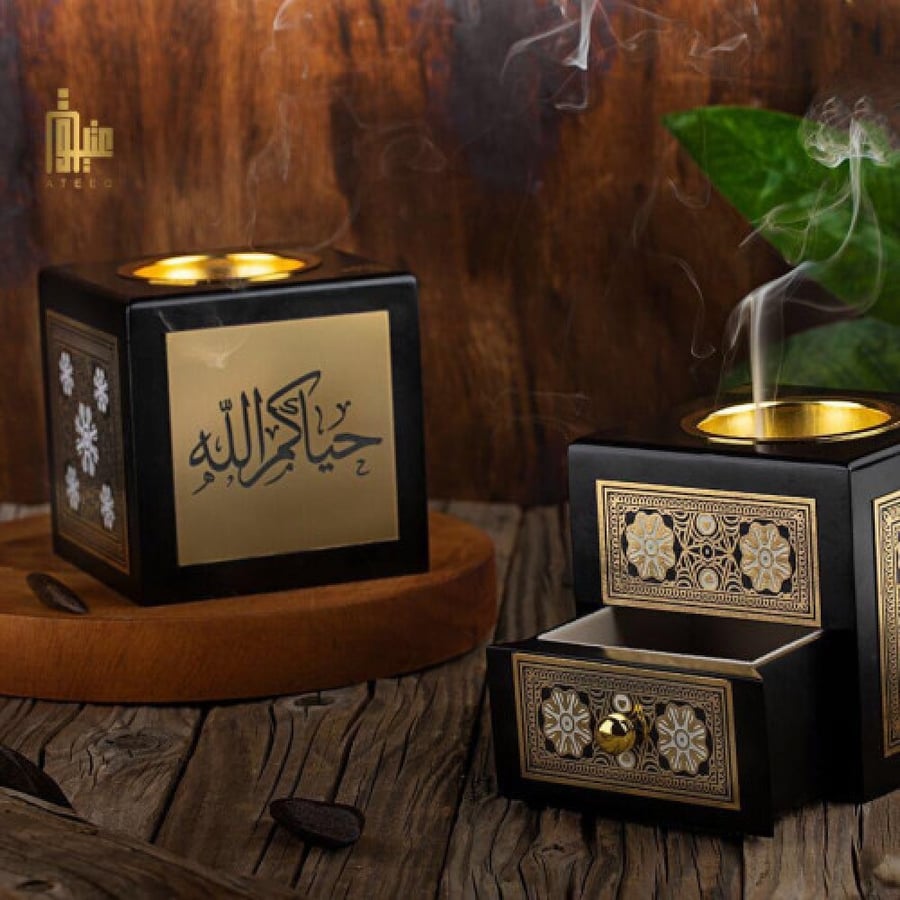 المبخرة الكلاسكية (أسود)