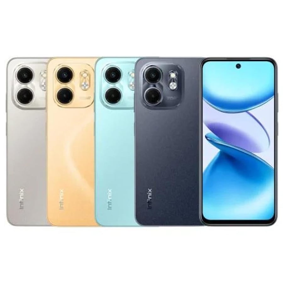 انفنكس سمارت 9 ذاكرة 128 جيجا 4+4 رام 4G أزرق
