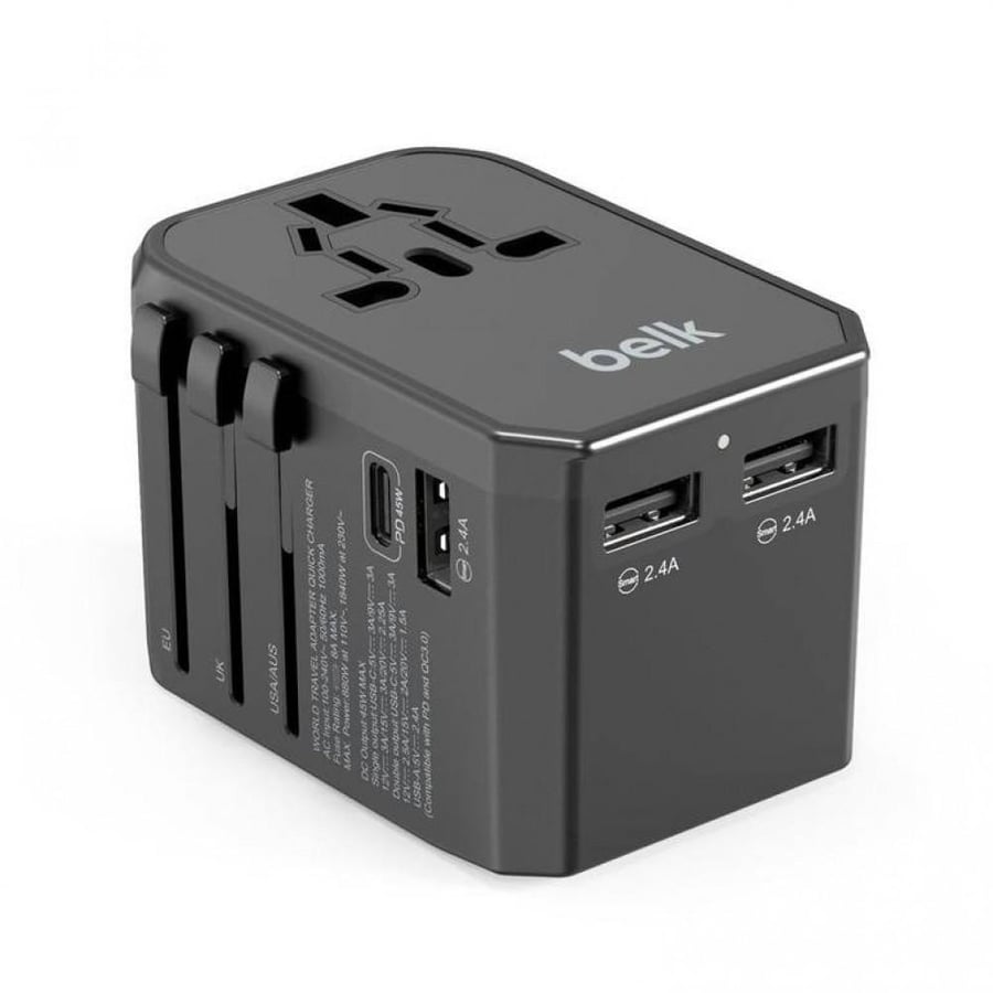 Global travel charger and multi-country Belk 45 watt