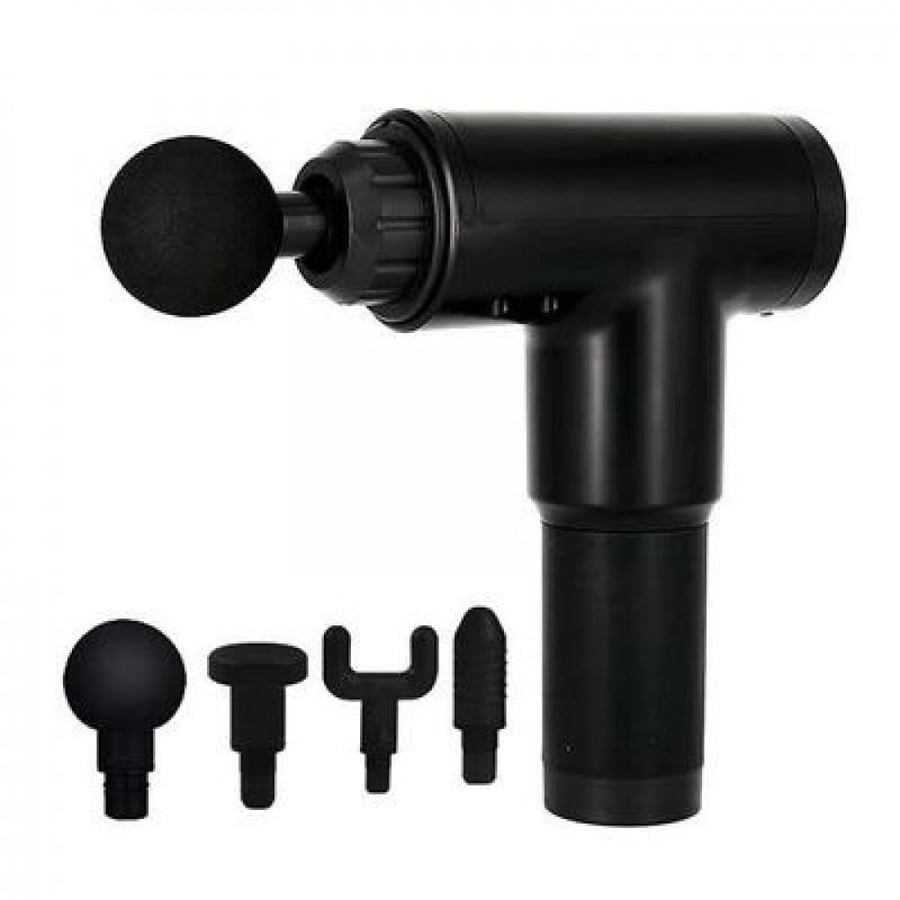 Fascial gun HL-320 black massage and relaxation device