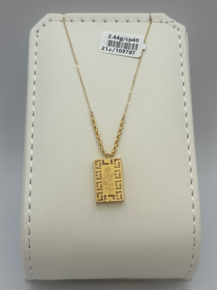 تعليقة ذهب ع21 K21 pendant jewelry gold