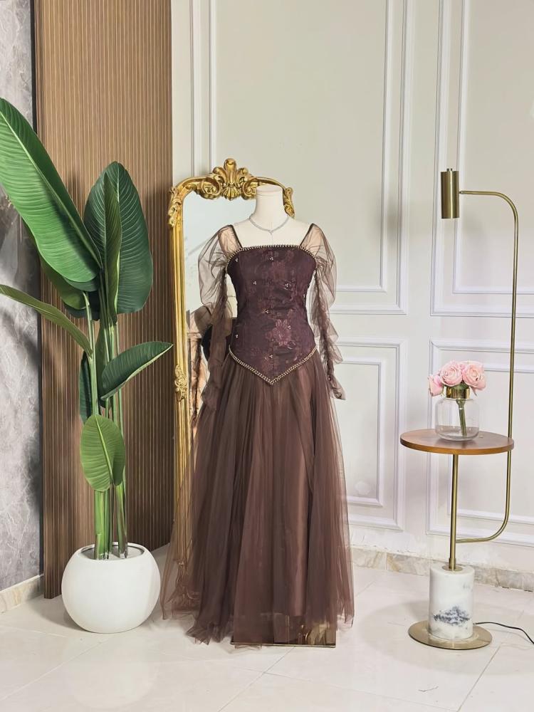 7264 -  فستان سهرة طويل