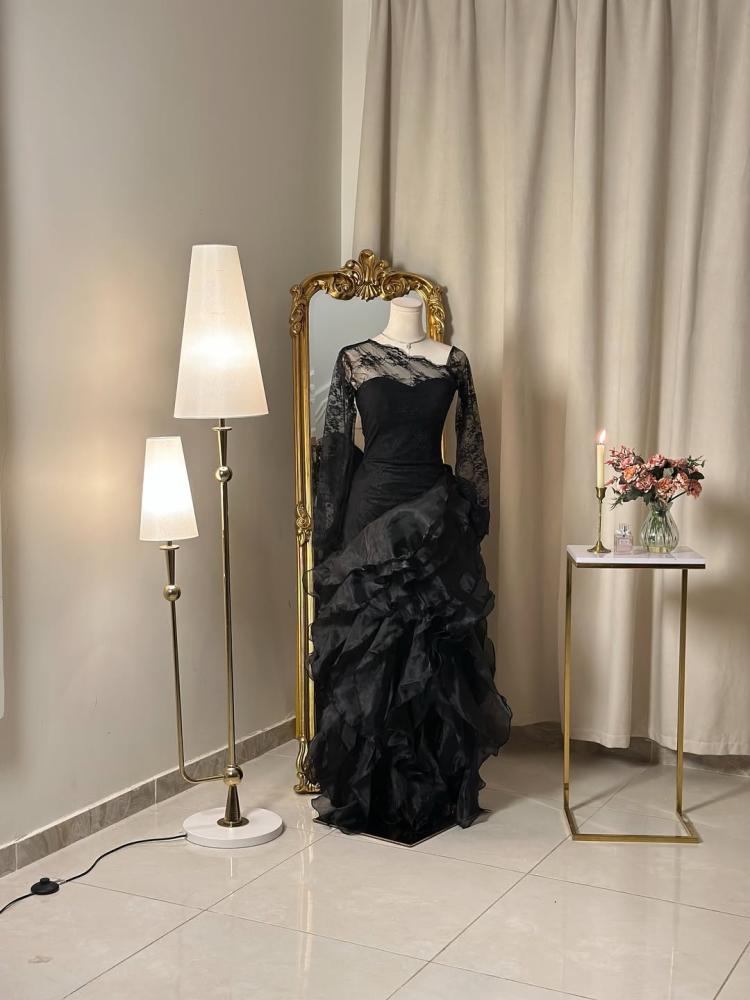 6367- فستان سهرة طويل