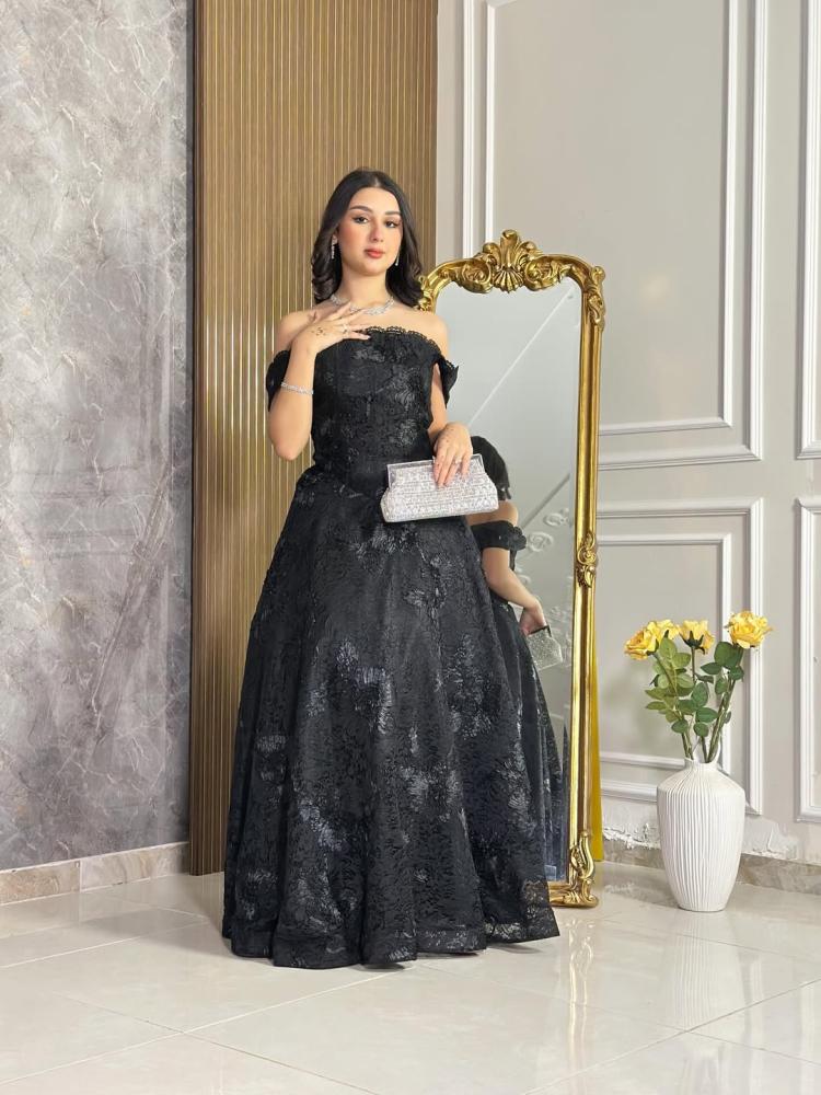 7233 -  فستان سهرة طويل dress