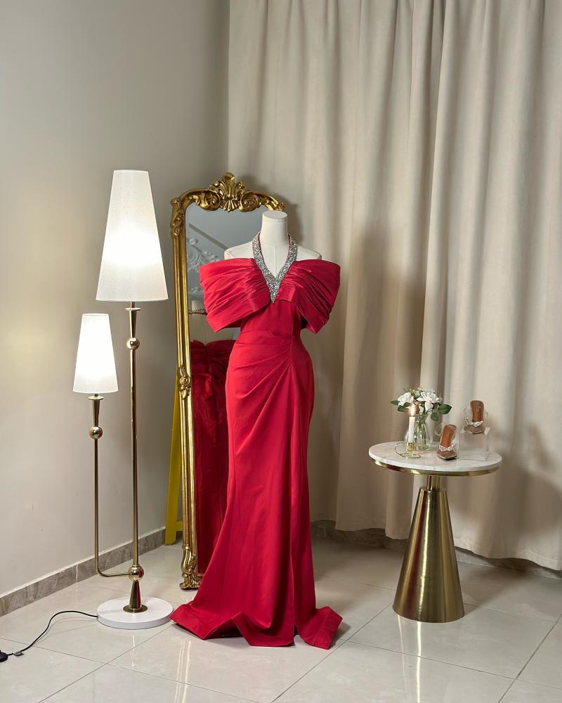 فستان سهرة طويل 5101