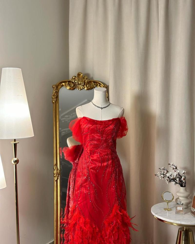 Long evening dress 4909