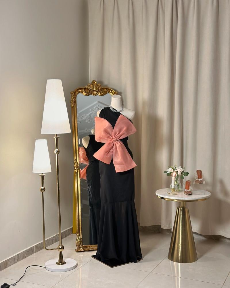 فستان سهرة طويل 5110