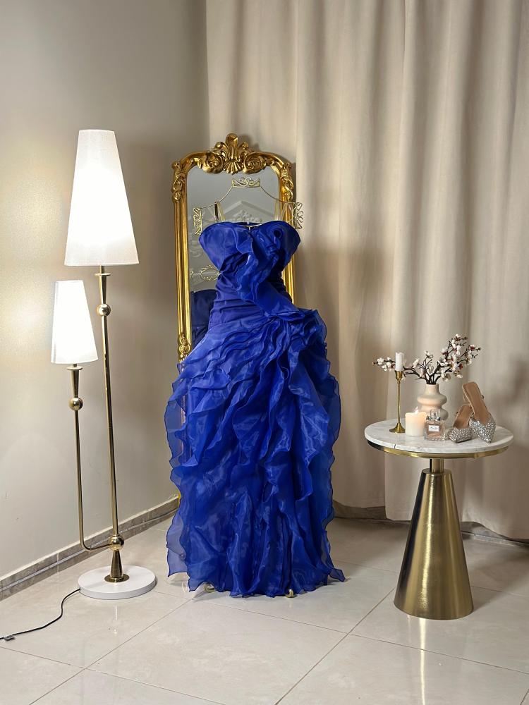 Long evening dress 4740