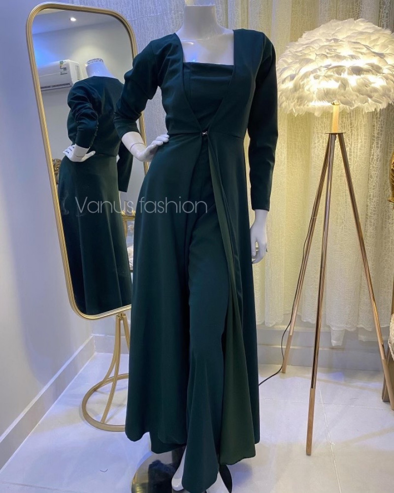 جمبسوت قطعتين زيتي  3363