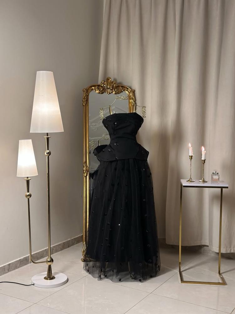 6304 ~  فستان سهرة طويل