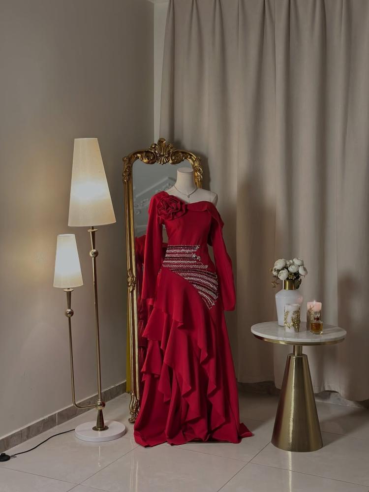 6523 -   فستان سهرة طويل