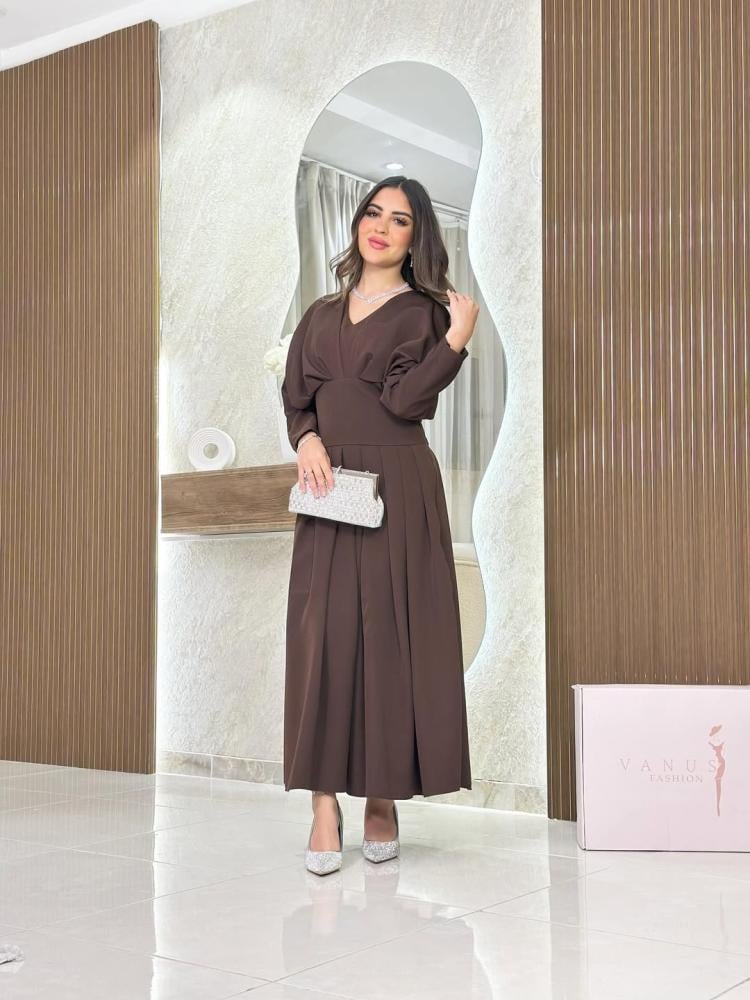 7178 -  فستان سهرة ميدي
