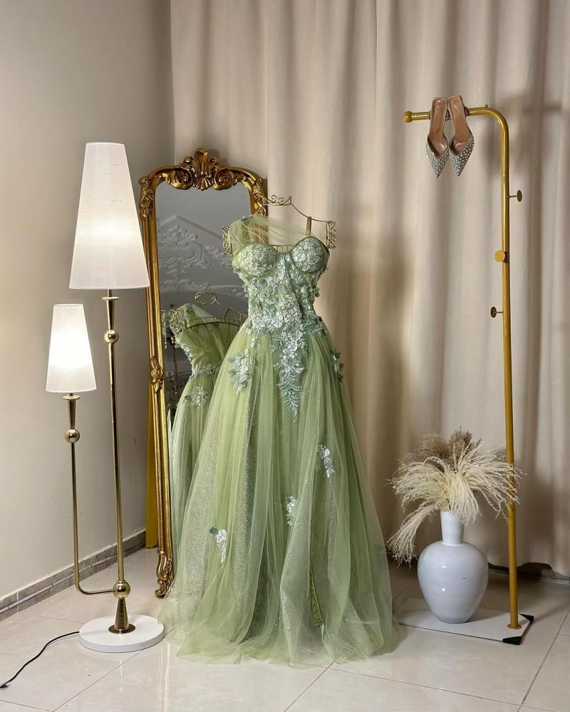 Long evening dress 4836