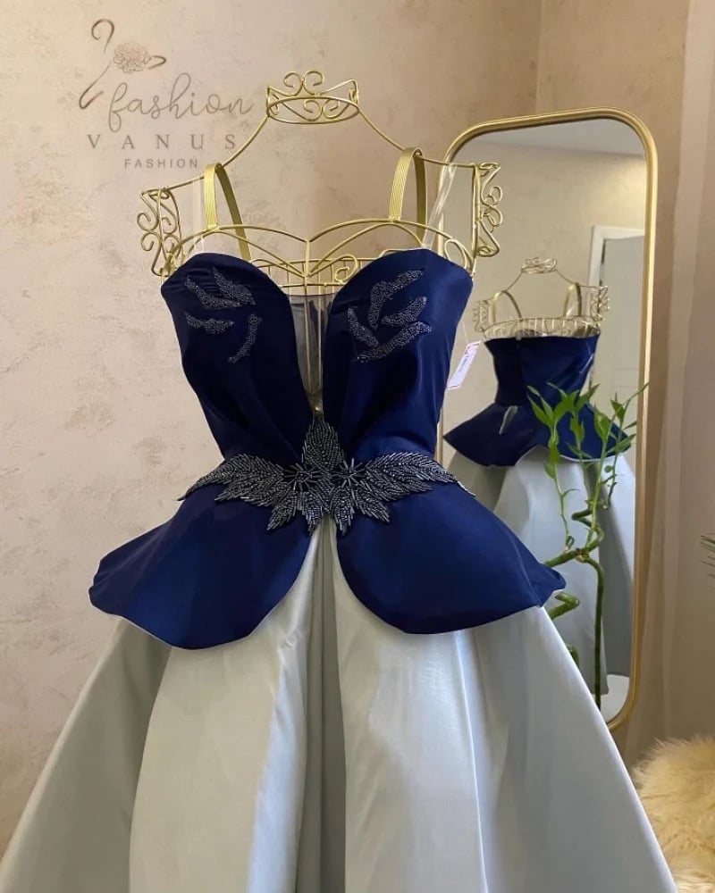 فستان ميدي ناعم 3071