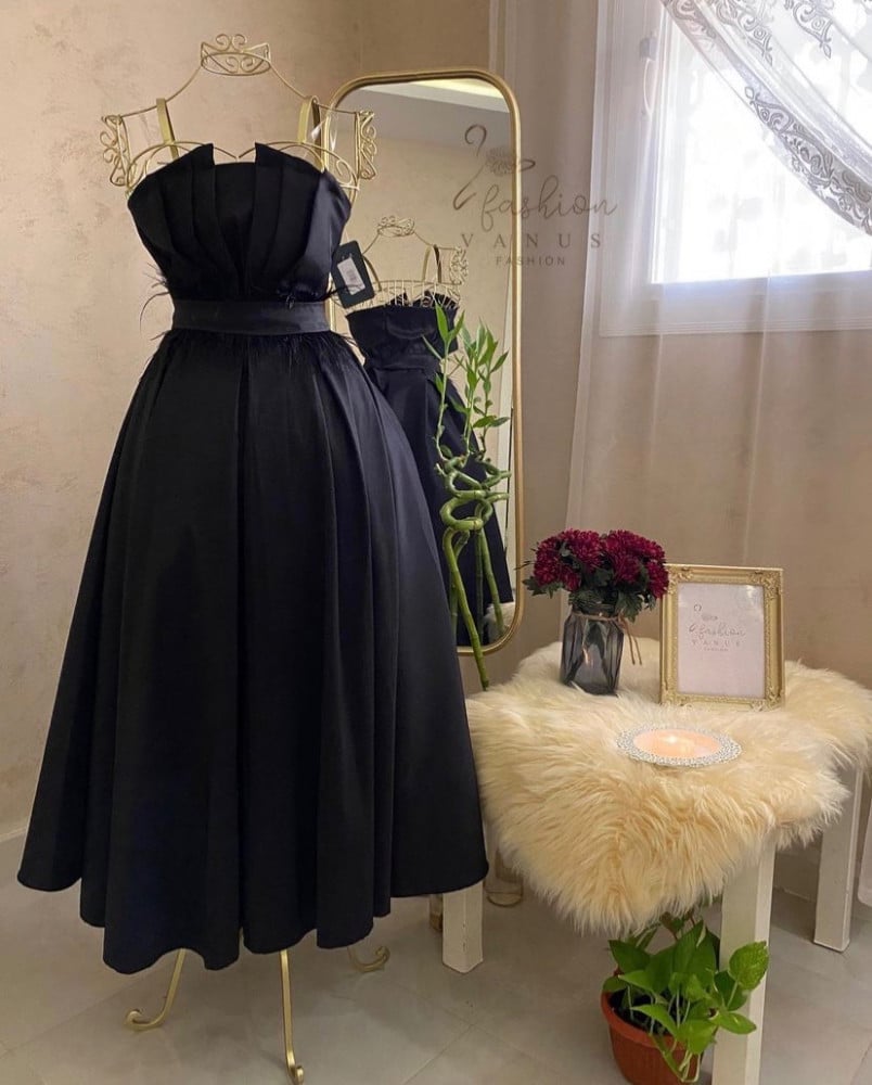 Evening dress (two colors) 2071